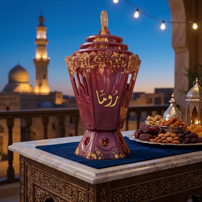 فانوس رمضان السداسي من الريزن 💚🌙
